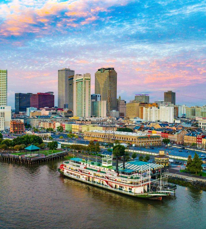 Foto panorámica de Louisiana