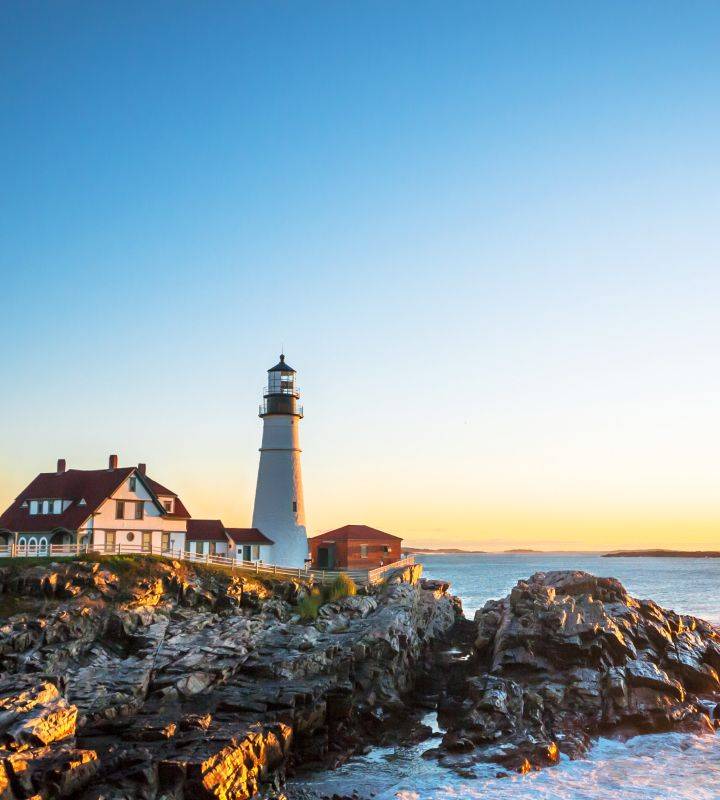 Scenic photo of Maine